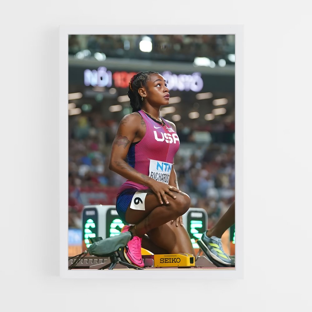 Poster Esprit de Champion – affiche Athlétisme (vue 3)